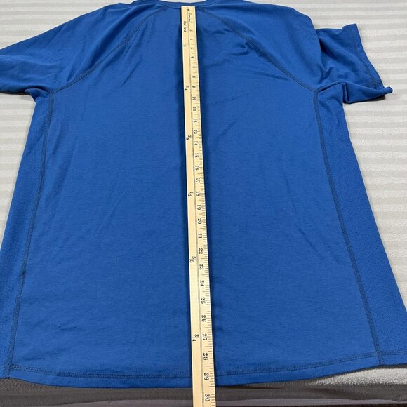 Carhartt Force Shirt Mens Large Blue Relaxed Fit Pocket Short Sleeve 104616 - Picture 8 of 10